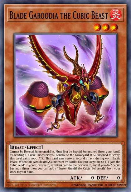 Blade Garoodia the Cubic Beast, The Dark Side of Dimensions Movie Pack: Gold Edition MVP1-ENG34