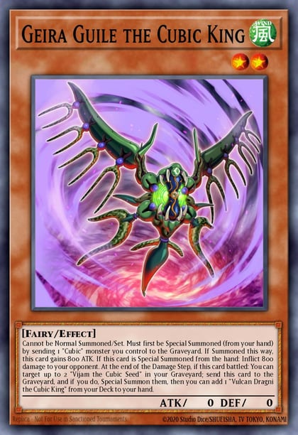 Geira Guile the Cubic King, The Dark Side of Dimensions Movie Pack: Secret Edition MVP1-ENS36