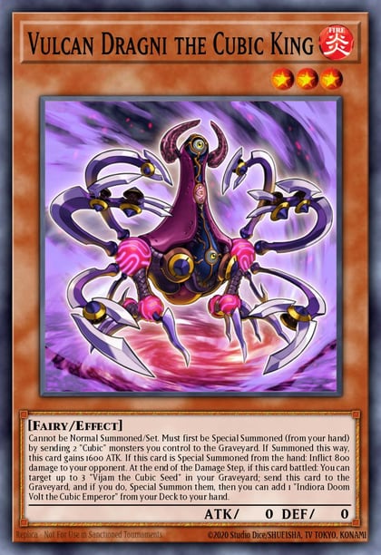 Vulcan Dragni the Cubic King, The Dark Side of Dimensions Movie Pack: Secret Edition MVP1-ENS37