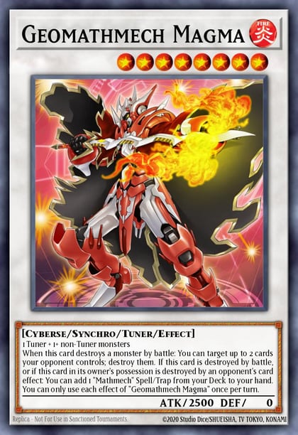 Geomathmech Magma, Mystic Fighters MYFI-EN007