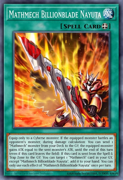 Mathmech Billionblade Nayuta, Mystic Fighters MYFI-EN011