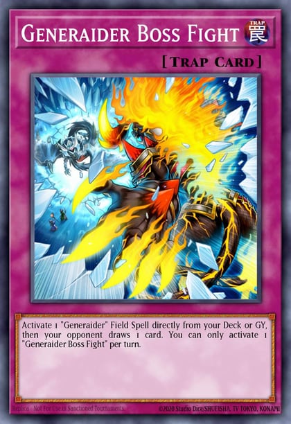 Generaider Boss Fight, Mystic Fighters MYFI-EN037