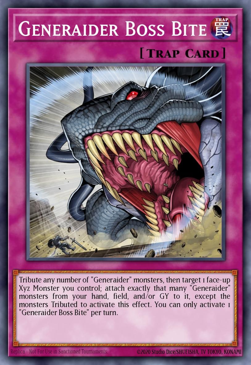 Generaider Boss Bite, Mystic Fighters MYFI-EN039
