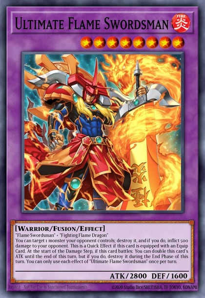 Ultimate Flame Swordsman (CR), Maze of Millennia MZMI-EN004