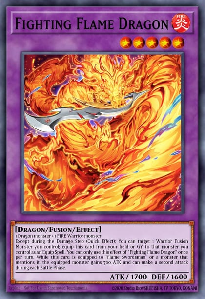Fighting Flame Dragon, Maze of Millennia MZMI-EN005