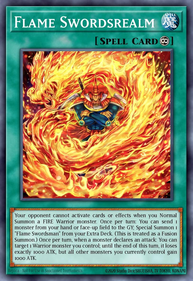 Flame Swordsrealm, Maze of Millennia MZMI-EN006