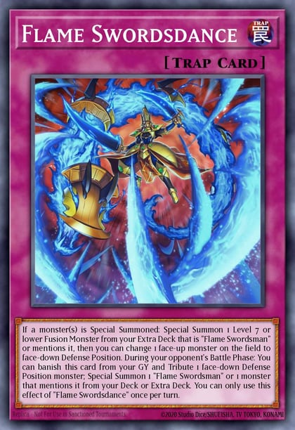 Flame Swordsdance, Maze of Millennia MZMI-EN010