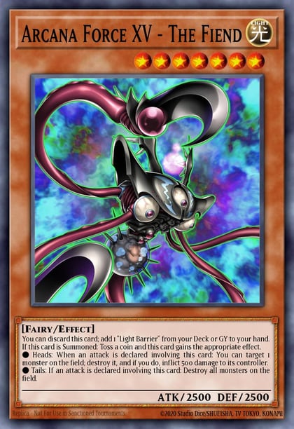 Arcana Force XV - The Fiend, Maze of Millennia MZMI-EN015