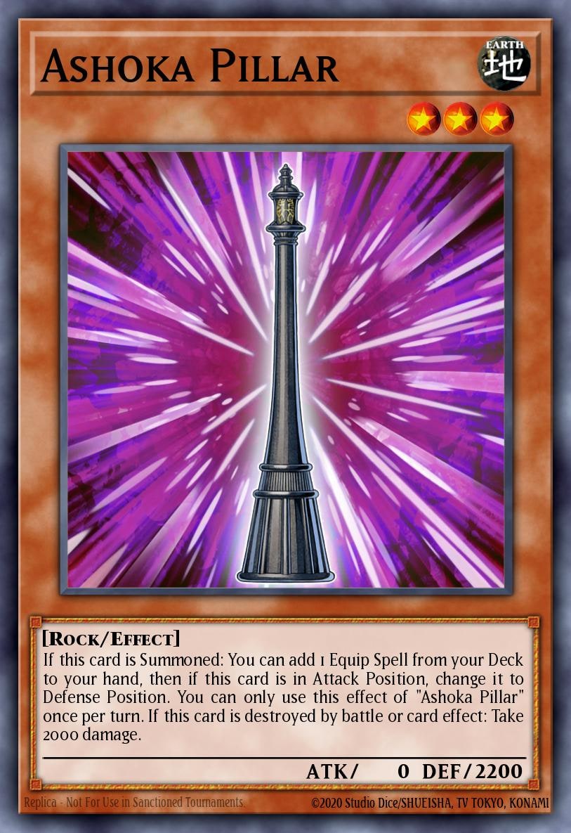 Ashoka Pillar, Maze of Millennia MZMI-EN018
