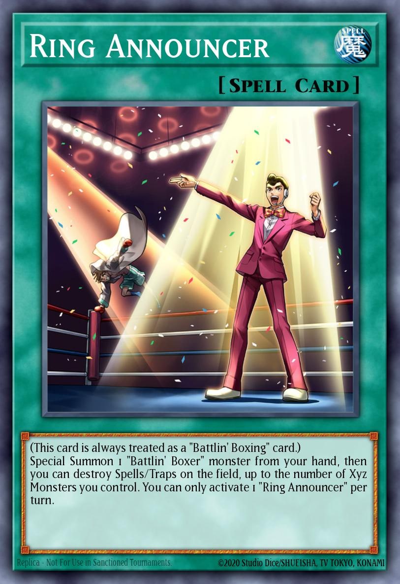 Ring Announcer, Maze of Millennia MZMI-EN026