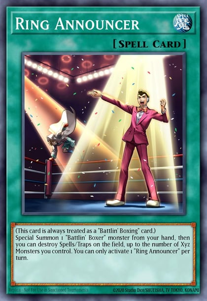 Ring Announcer, Maze of Millennia MZMI-EN026