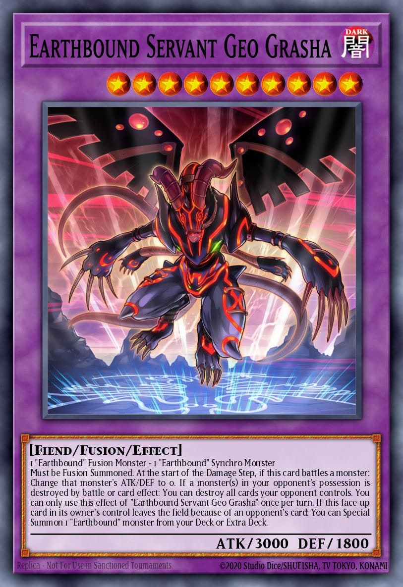 Earthbound Servant Geo Grasha, Maze of Millennia MZMI-EN031