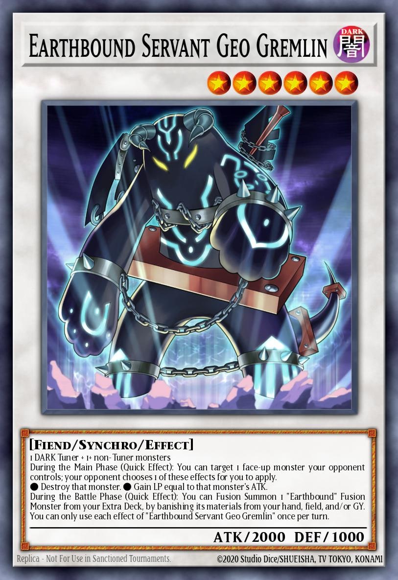 Earthbound Servant Geo Gremlin, Maze of Millennia MZMI-EN032