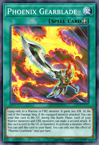 Phoenix Gearblade, Maze of Millennia MZMI-EN036