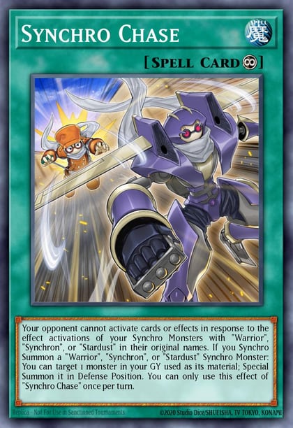 Synchro Chase, Maze of Millennia MZMI-EN047
