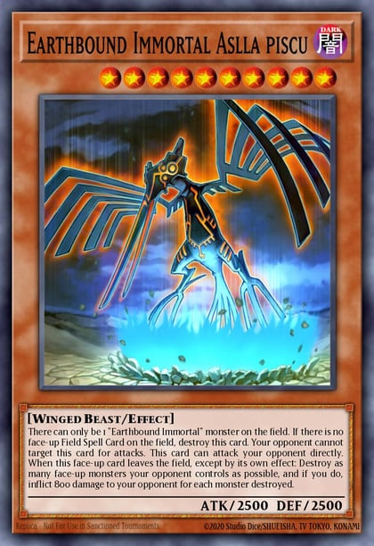 Earthbound Immortal Aslla Piscu, Maze of Millennia MZMI-EN048