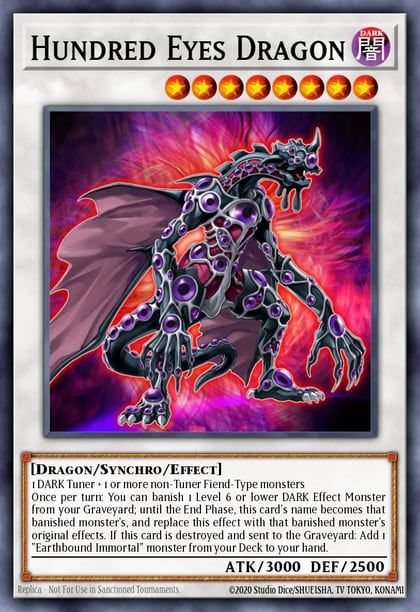 Hundred Eyes Dragon, Maze of Millennia MZMI-EN051