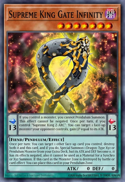 Supreme King Gate Infinity, Maze of Millennia MZMI-EN056
