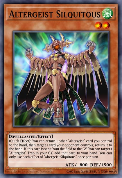 Altergeist Silquitous, Maze of Millennia MZMI-EN063