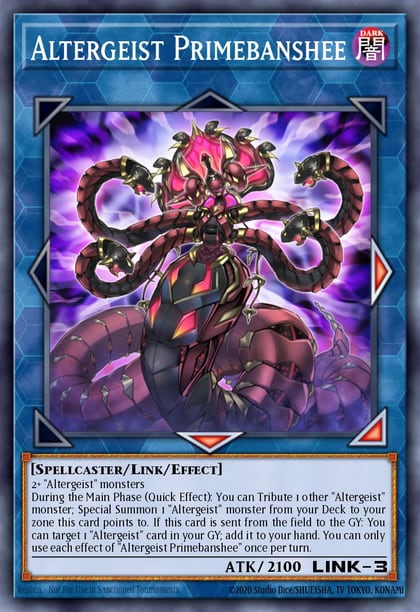Altergeist Primebanshee, Maze of Millennia MZMI-EN067