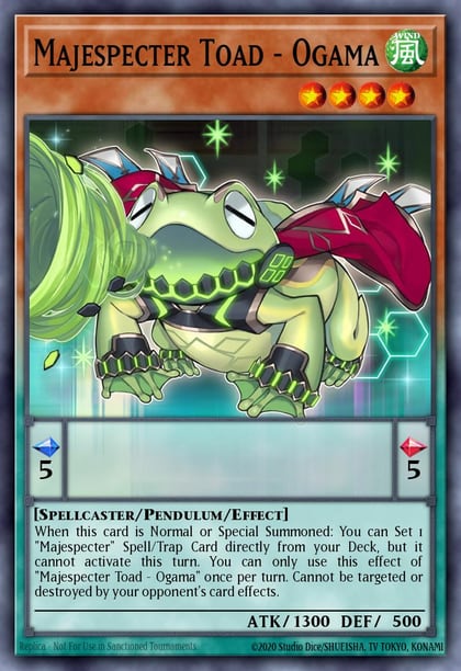 Majespecter Toad - Ogama, Maze of Millennia MZMI-EN074