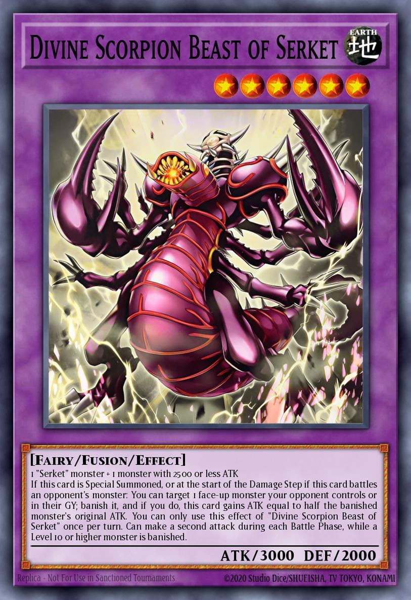 Divine Scorpion Beast of Serket, Maze of the Master MZTM-EN005