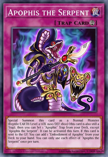 Apophis the Serpent, Maze of the Master MZTM-EN010
