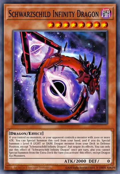 Schwarzschild Infinity Dragon, Maze of the Master MZTM-EN013
