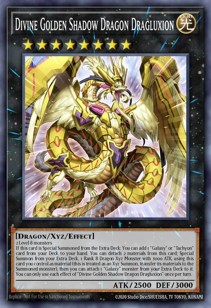 Divine Golden Shadow Dragon Dragluxion, Maze of the Master MZTM-EN014