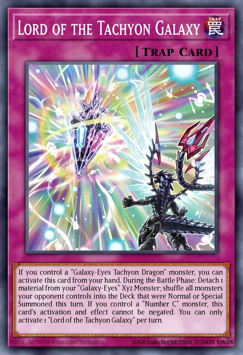 Lord of the Tachyon Galaxy, Maze of the Master MZTM-EN017