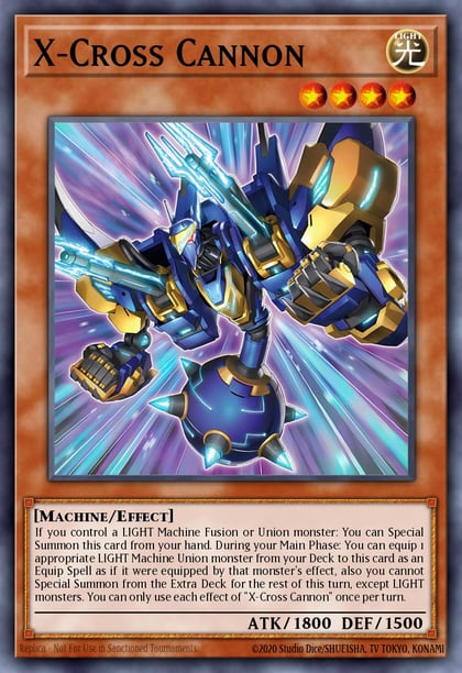 X-Cross Cannon (CR), Maze of the Master MZTM-EN018