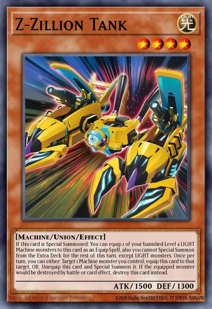 Z-Zillion Tank, Maze of the Master MZTM-EN020