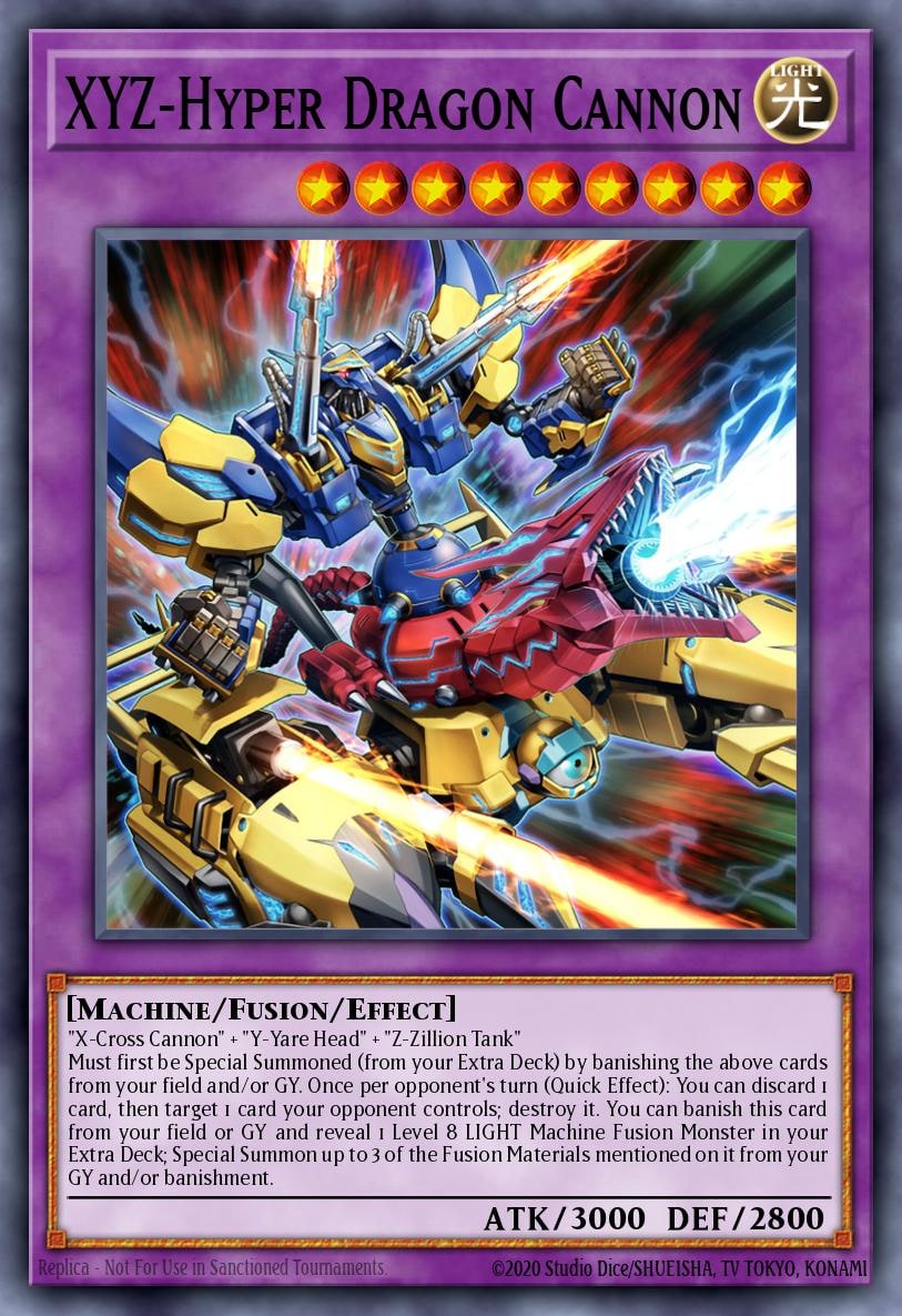 XYZ-Hyper Dragon Cannon, Maze of the Master MZTM-EN021