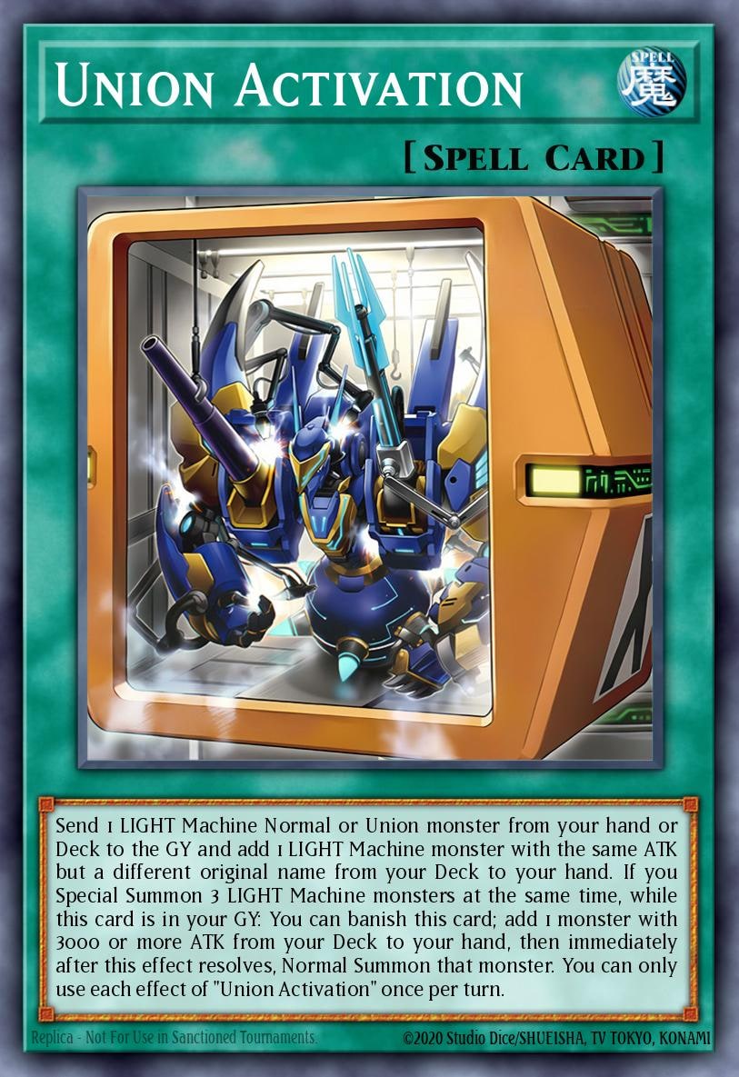 Union Activation, Maze of the Master MZTM-EN023