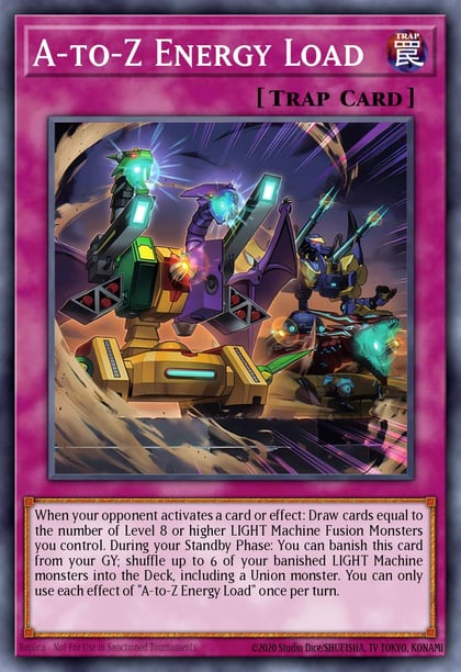 A-to-Z Energy Load, Maze of the Master MZTM-EN024