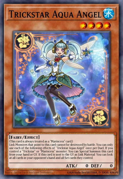 Trickstar Aqua Angel, Maze of the Master MZTM-EN026