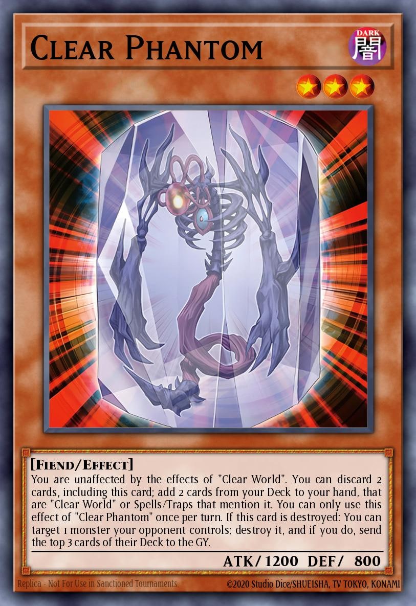 Clear Phantom, Maze of the Master MZTM-EN037