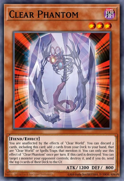 Clear Phantom, Maze of the Master MZTM-EN037