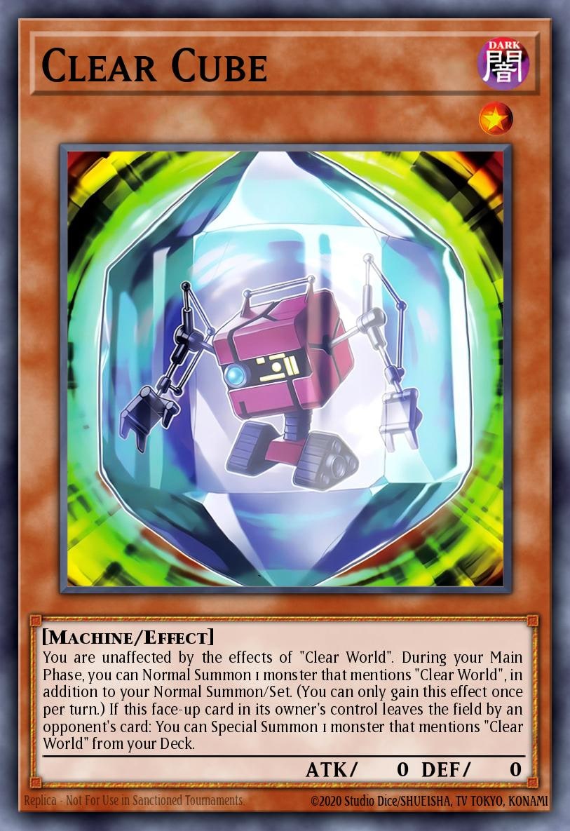 Clear Cube, Maze of the Master MZTM-EN039