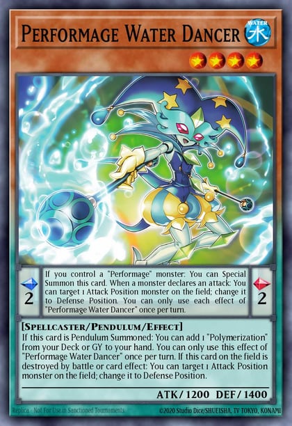 Performage Water Dancer, Maze of the Master MZTM-EN050