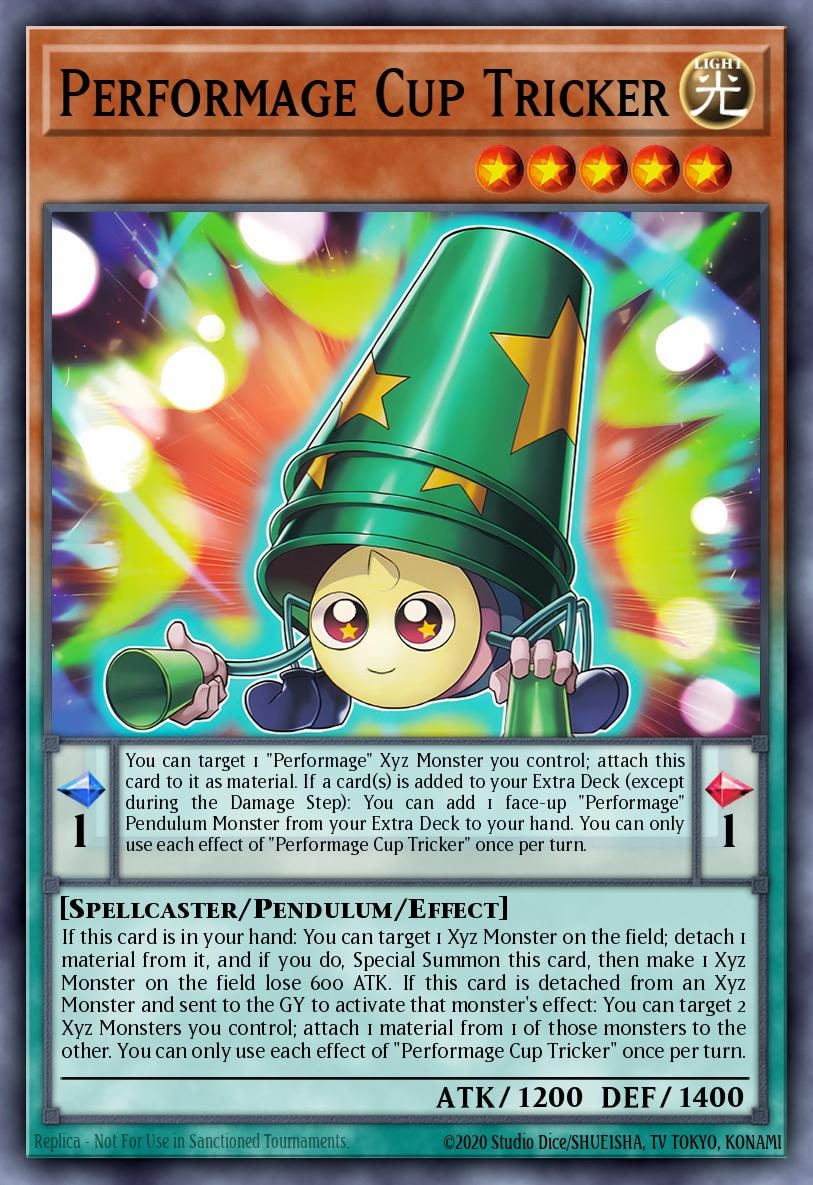 Performage Cup Tricker, Maze of the Master MZTM-EN052