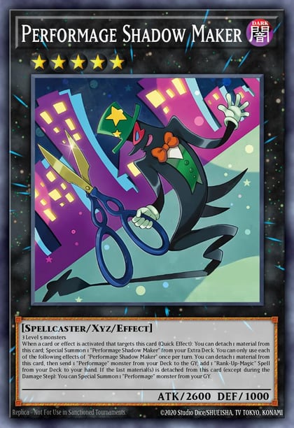 Performage Shadow Maker, Maze of the Master MZTM-EN054