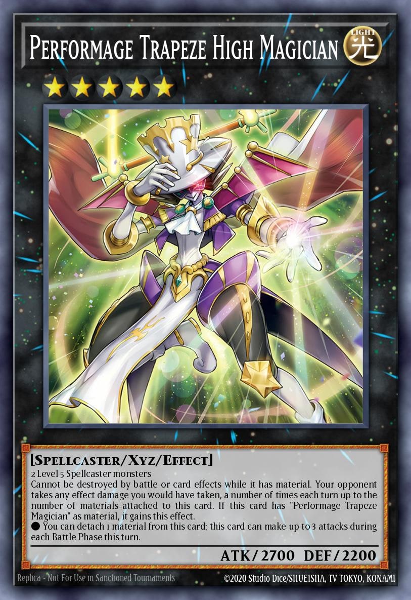 Performage Trapeze High Magician, Maze of the Master MZTM-EN055