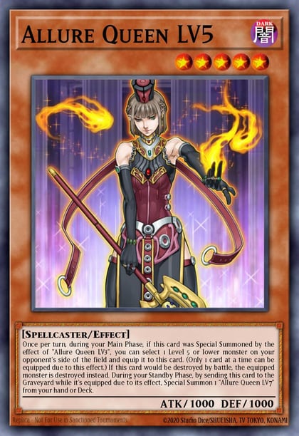 Allure Queen LV5, Maze of the Master MZTM-EN064