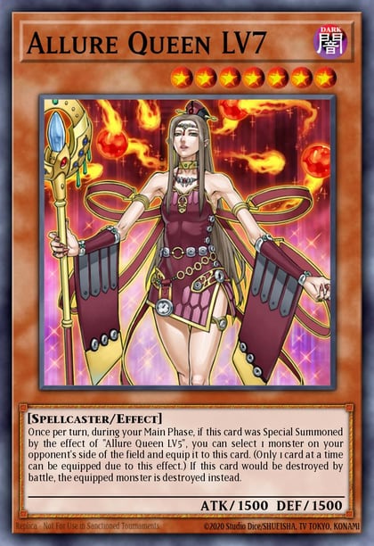 Allure Queen LV7, Maze of the Master MZTM-EN065