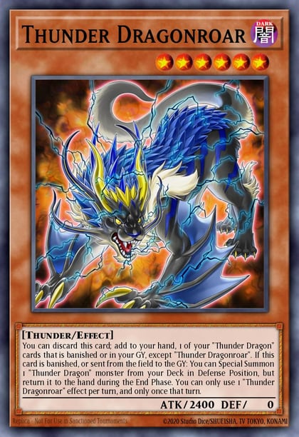 Thunder Dragonroar, Maze of the Master MZTM-EN077