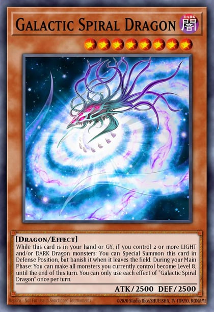Galactic Spiral Dragon, Maze of the Master MZTM-EN079