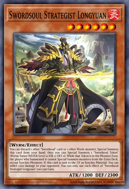 Swordsoul Strategist Longyuan, Maze of the Master MZTM-EN082