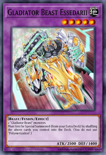 Gladiator Beast Essedarii, Maze of the Master MZTM-EN085