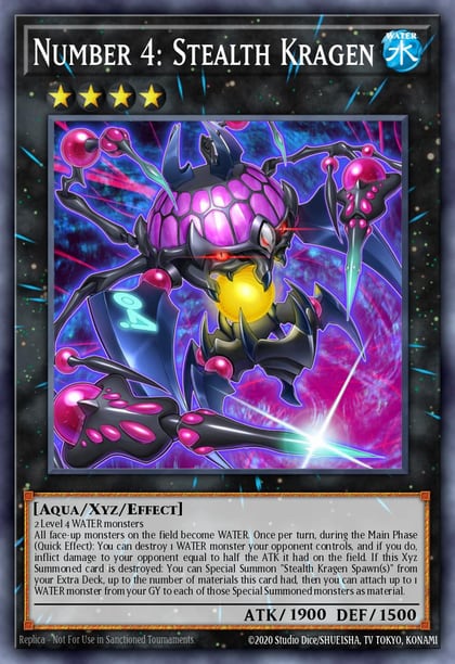 Number 4: Stealth Kragen, Maze of the Master MZTM-EN095